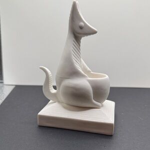 Jonathan Adler Kangaroo Match Strike White Ceramic